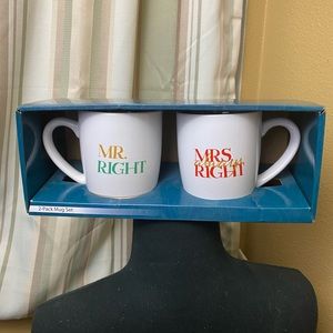 Mr and Mrs Mug Set